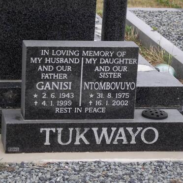 TUKWAYO Ganisi 1943-1999 :: TUKWAYO Ntombovuyo 1975-2002