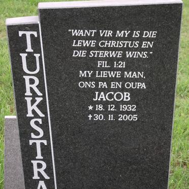 TURKSTRA Jacob 1932-2005
