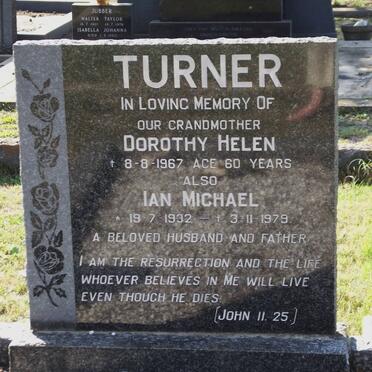 TURNER Dorothy Helen -1967 :: TURNER Ian Michael 1932-1979