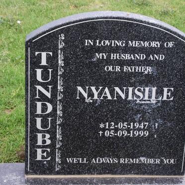 TUNDUBE Nyanisile 1947-1999