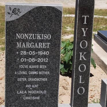 TYOKOLO Nonzukiso Margaret 1940-2012