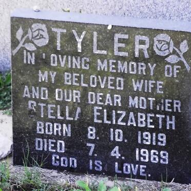 TYLER Stella Elizabeth 1919-1969