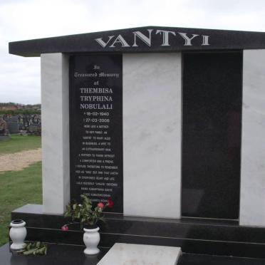 VANTYI Thembisa Tryphina Nobulali 1940-2006