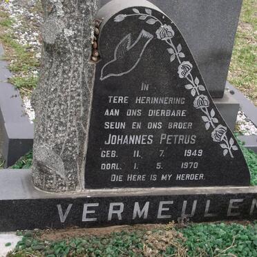 VERMEULEN Johannes Petrus 1949-1970
