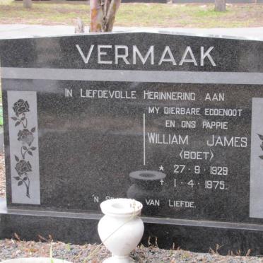 VERMAAK William James 1929-1975