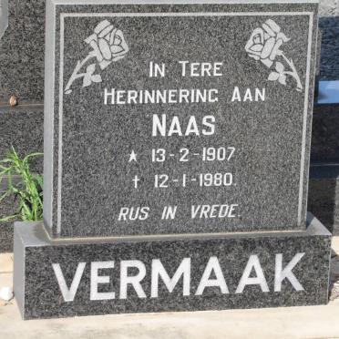 VERMAAK C.W. 1907-1980
