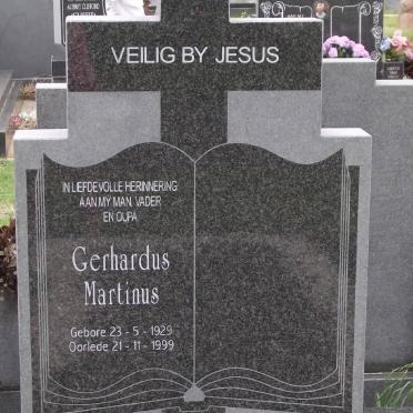VERMAAK Gerhardus Martinus 1929-1999
