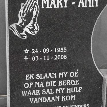 VERMAAK Mary-Ann 1955-2006