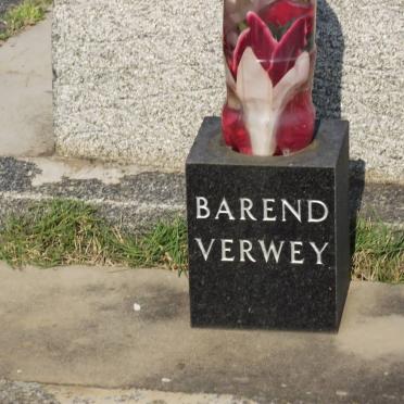 VERWEY Barend 1901-1975