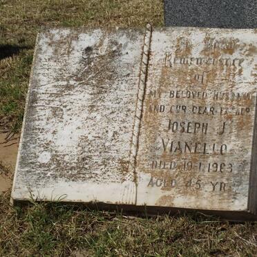 VIANELLO Joseph J. -1963