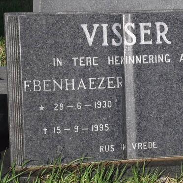 VISSER Ebenhaezer 1930-1995