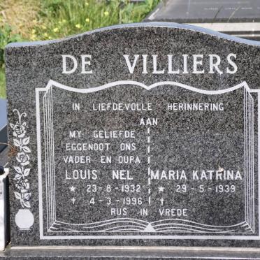 VILLIERS Louis Nel, de 1932-1996 &amp; Maria Katrina 1939-