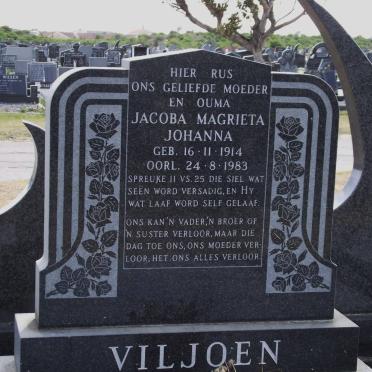VILJOEN Jacoba Magrieta Johanna 1914-1983