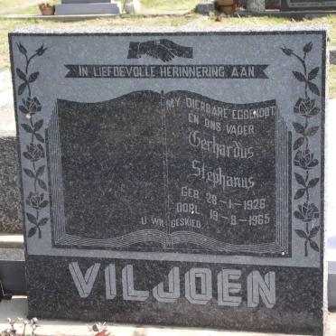 VILJOEN Gerhardus Stephanus 1926-1965
