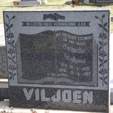 VILJOEN Gerhardus Stephanus 1926-1965