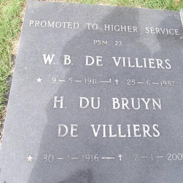 VILLIERS, de