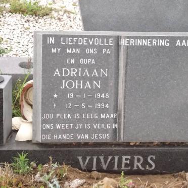 VIVIERS Adriaan Johan 1948-1994