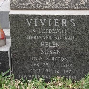 VIVIERS Helen Susan nee STRYDOM 1902-1971
