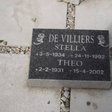 VILLIERS Theo, de 1931-2002 &amp; Stella 1934-1992