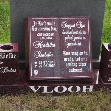 VLOOH Hendrika Isabella 1919-2001