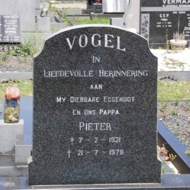 VOGEL Pieter 1921-1978