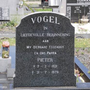 VOGEL Pieter 1921-1978