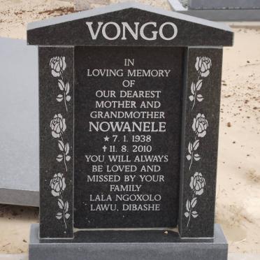 VONGO Nowanele 1938-2010