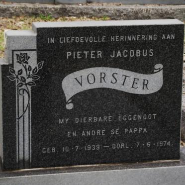 VORSTER Pieter Jacobus 1939-1974