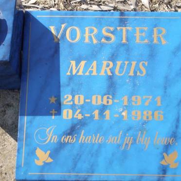 VORSTER Marius 1971-1986