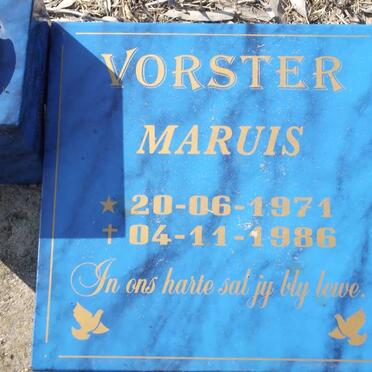 VORSTER Marius 1971-1986