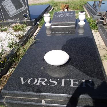 VORSTER Daniel Stephanus 1938-1998 