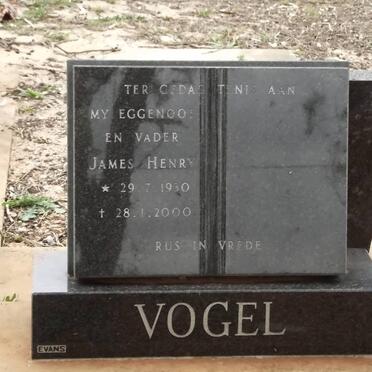 VOGEL James Henry 1930-2000