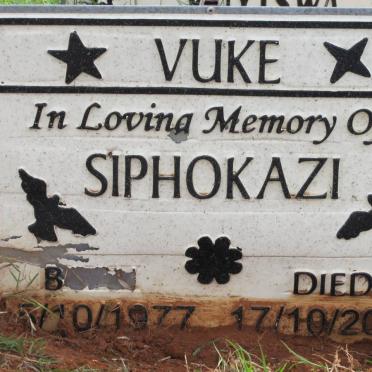 VUKE Siphokazi 1977-2007