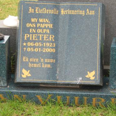 VUUREN Pieter Stephanus, van 1923-2000