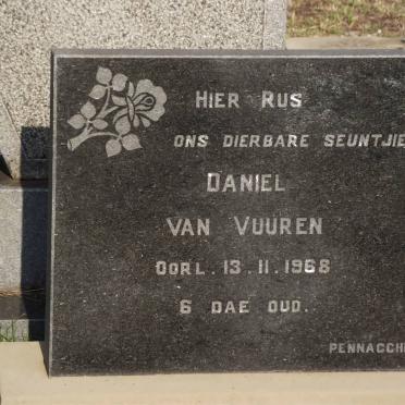 VUUREN Daniel, van -1968