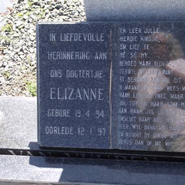 VUUREN Elizanne, van 1994-1997