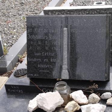VUUREN Johannes Roos, van 1929-1995