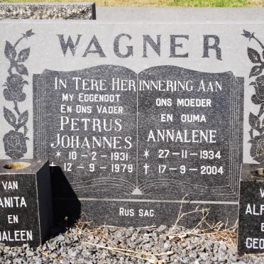 WAGNER Petrus Johannes 1931-1979 &amp; Annalene 1934-2004