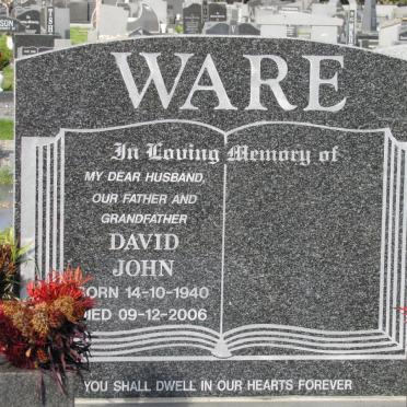 WARE David John 1940-2006
