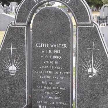 WATERS Keith Walter 1985-1990