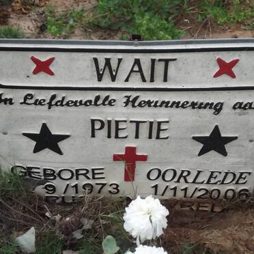 WAIT Petrus Johan 1973-2006