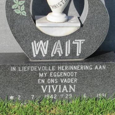 WAIT Vivian 1942-1991