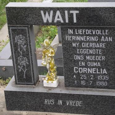 WAIT Cornelia 1935-1980