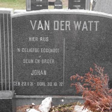 WATT Johan, van der 1931-1972.JPG