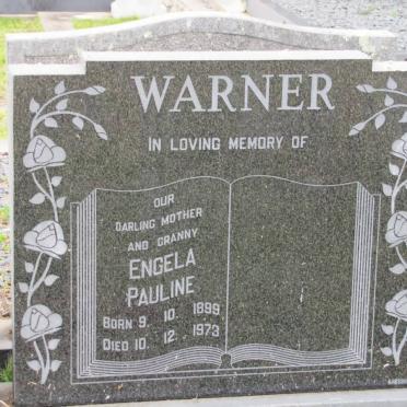 WARNER Engela Pauline 1899-1973
