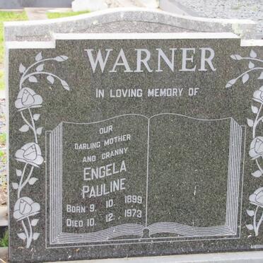 WARNER Engela Pauline 1899-1973