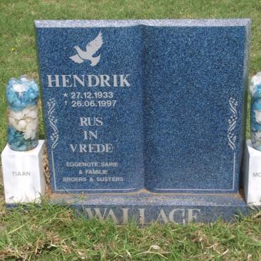 WALLACE Hendrik 1933-1997