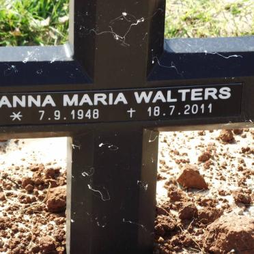 WALTERS Anna Maria 1948-2011