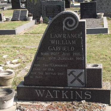 WATKINS Lawrance William Garfield 1914-1967