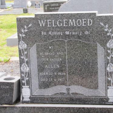 WELGEMOED Allen 1929-1977